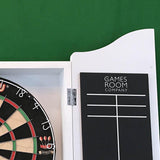 Painted Farrow & Ball Darts Cabinet - Arched Top