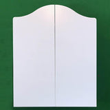 Painted Farrow & Ball Darts Cabinet - Arched Top