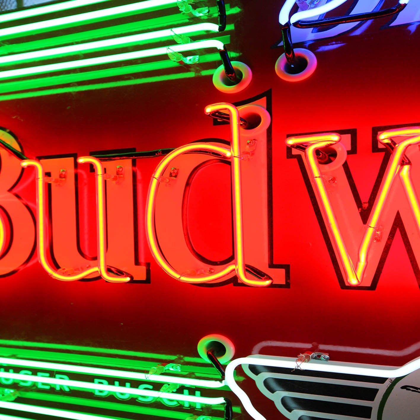 Vintage 1930s Neon Budweiser Sign *Sold*