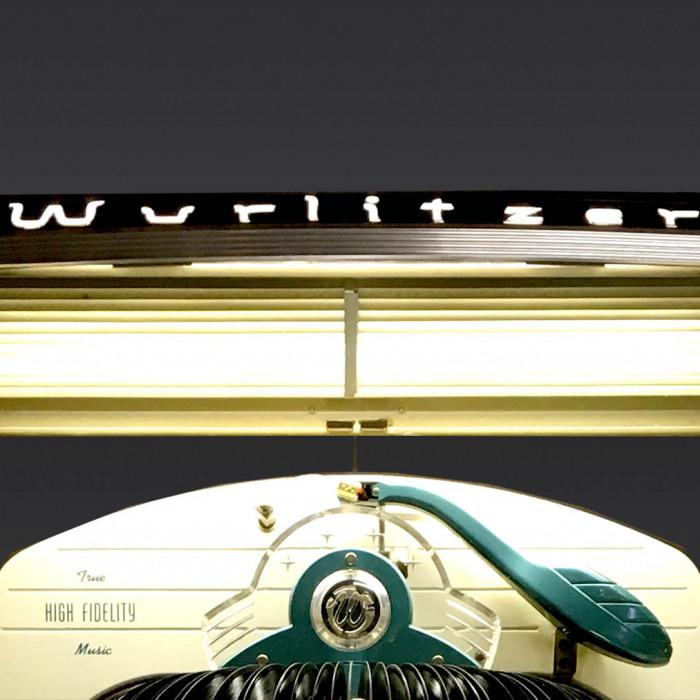 Original  Wurlitzer 1900 Centennial Vinyl Jukebox 'Coming Soon'