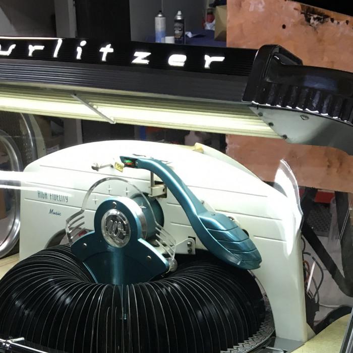 1956 Wurlitzer 1900 Centennial Vinyl Jukebox