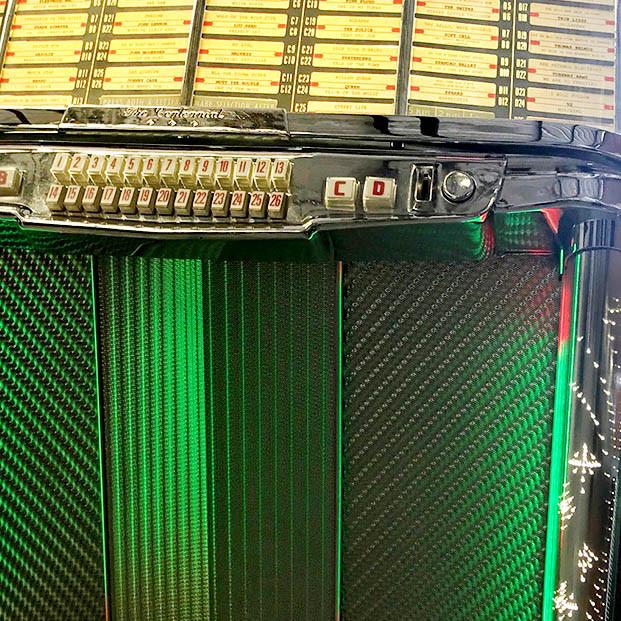 1956 Wurlitzer 1900 Centennial Vinyl Jukebox