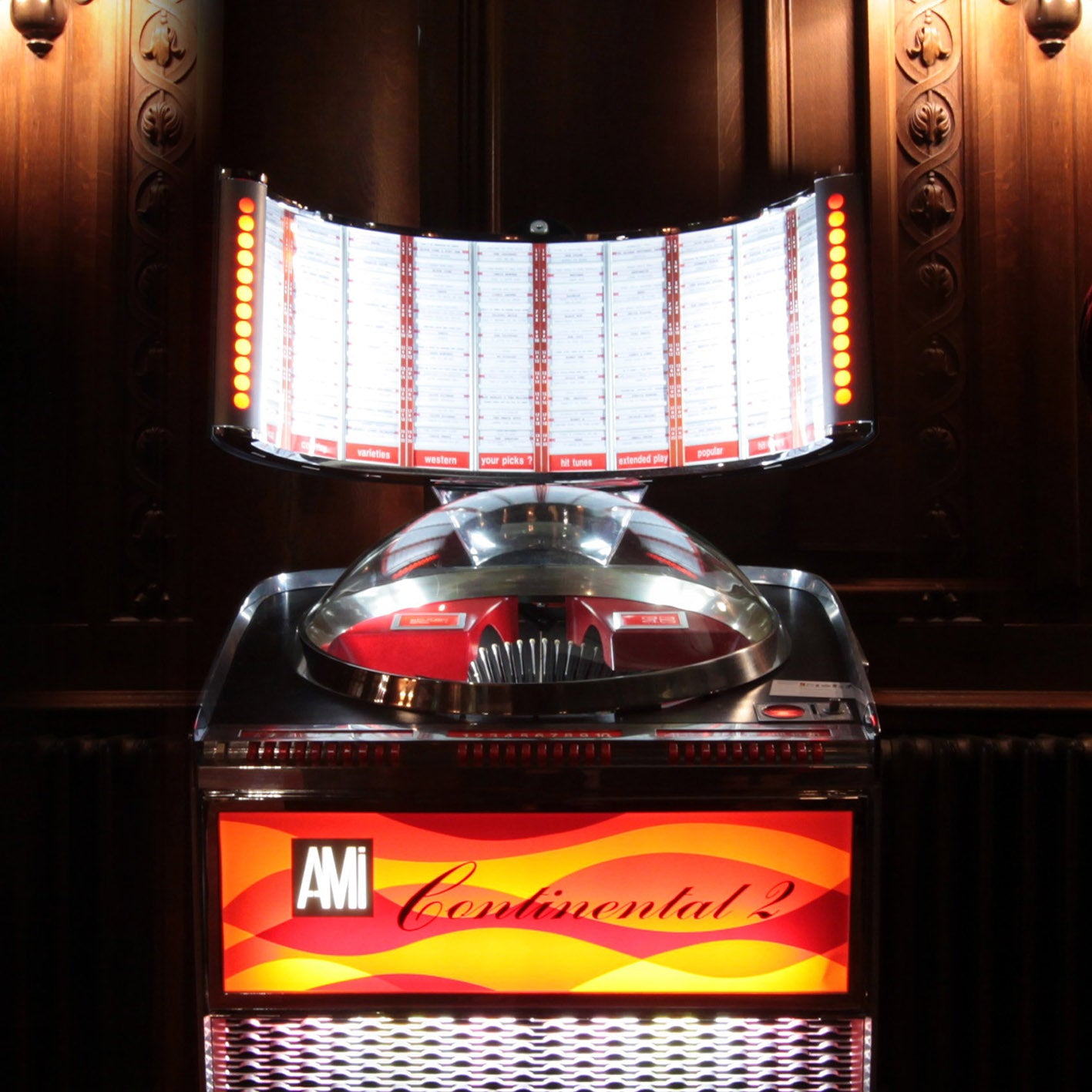 1962 AMI II Continental 200 Vinyl Jukebox