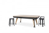Diagonal Pool Wooden Top
