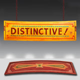 'Distinctive!' 1930's Vintage fairground sign