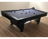 Buffalo Eliminator II Stealth American Pool Table in Black and Slate Grey 7ft, 8ft