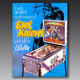 1977 Evel Knievel Pinball Machine by Bally