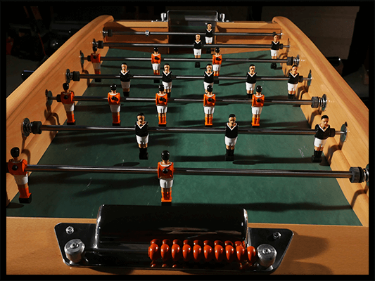 Sulpie Evolution Foosball Table with Beige Trim