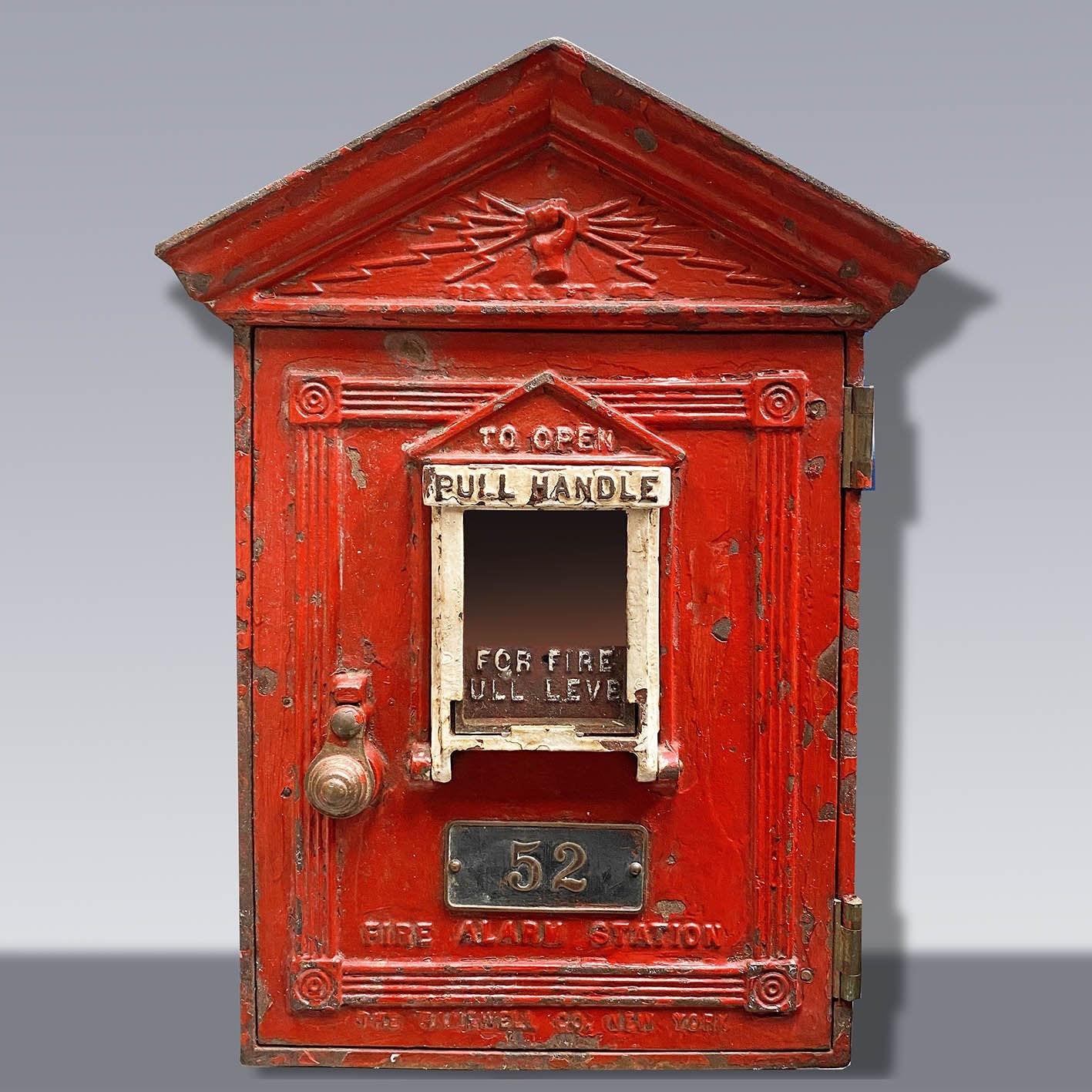 Vintage fire alarm box 