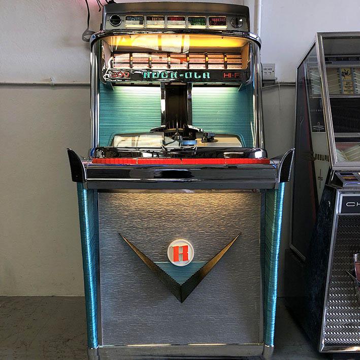 1959 Rock-Ola Tempo I 1475 Vinyl Jukebox