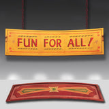 Vintage fairground sign