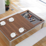 Aramith Fusion Pool Dining Table in Grey