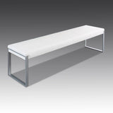 Fusion bench in white