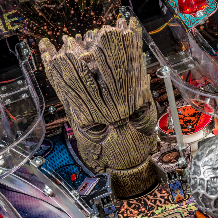 2017 Guardians of the Galaxy Pro Pinball Machine by Stern