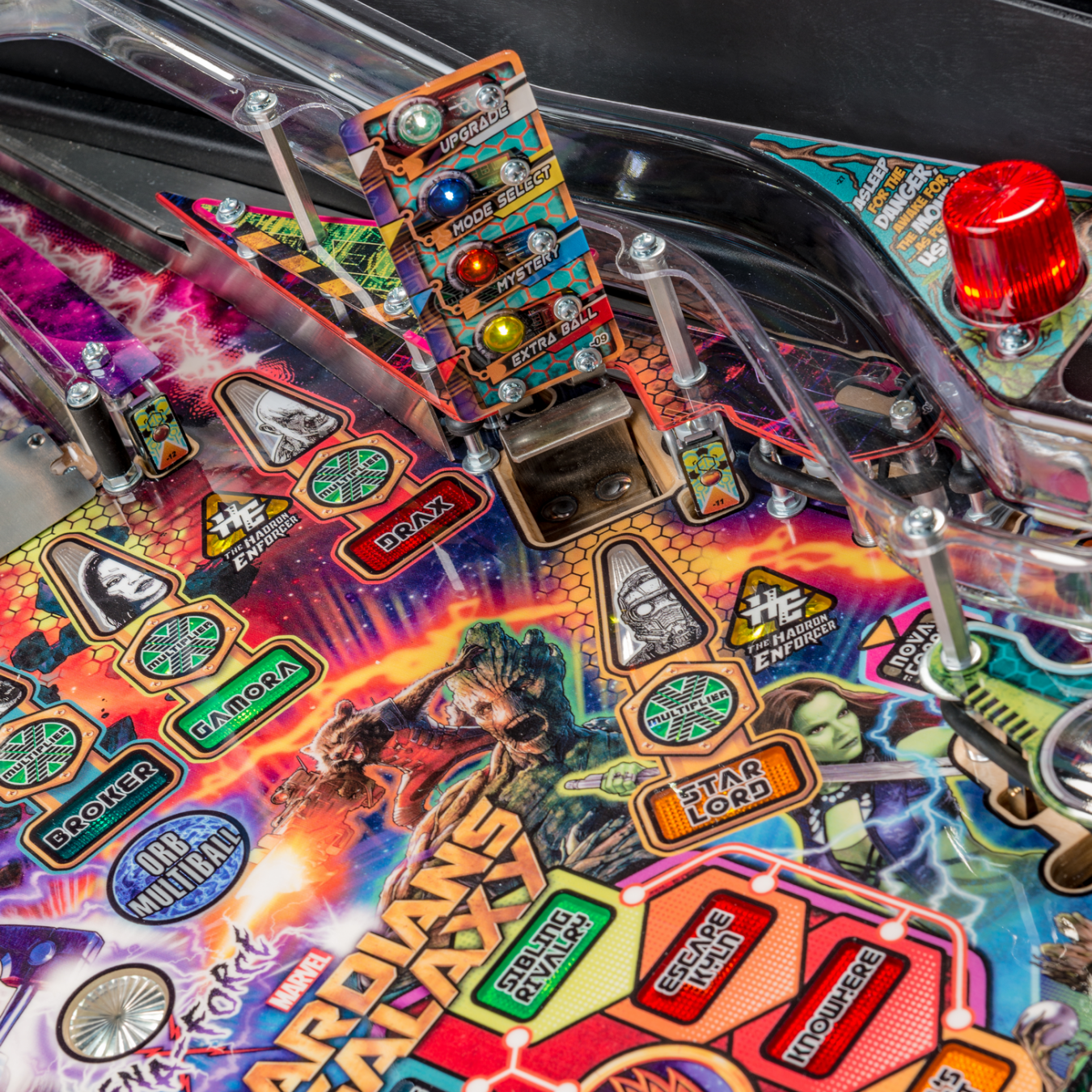 2017 Guardians of the Galaxy Pro Pinball Machine by Stern