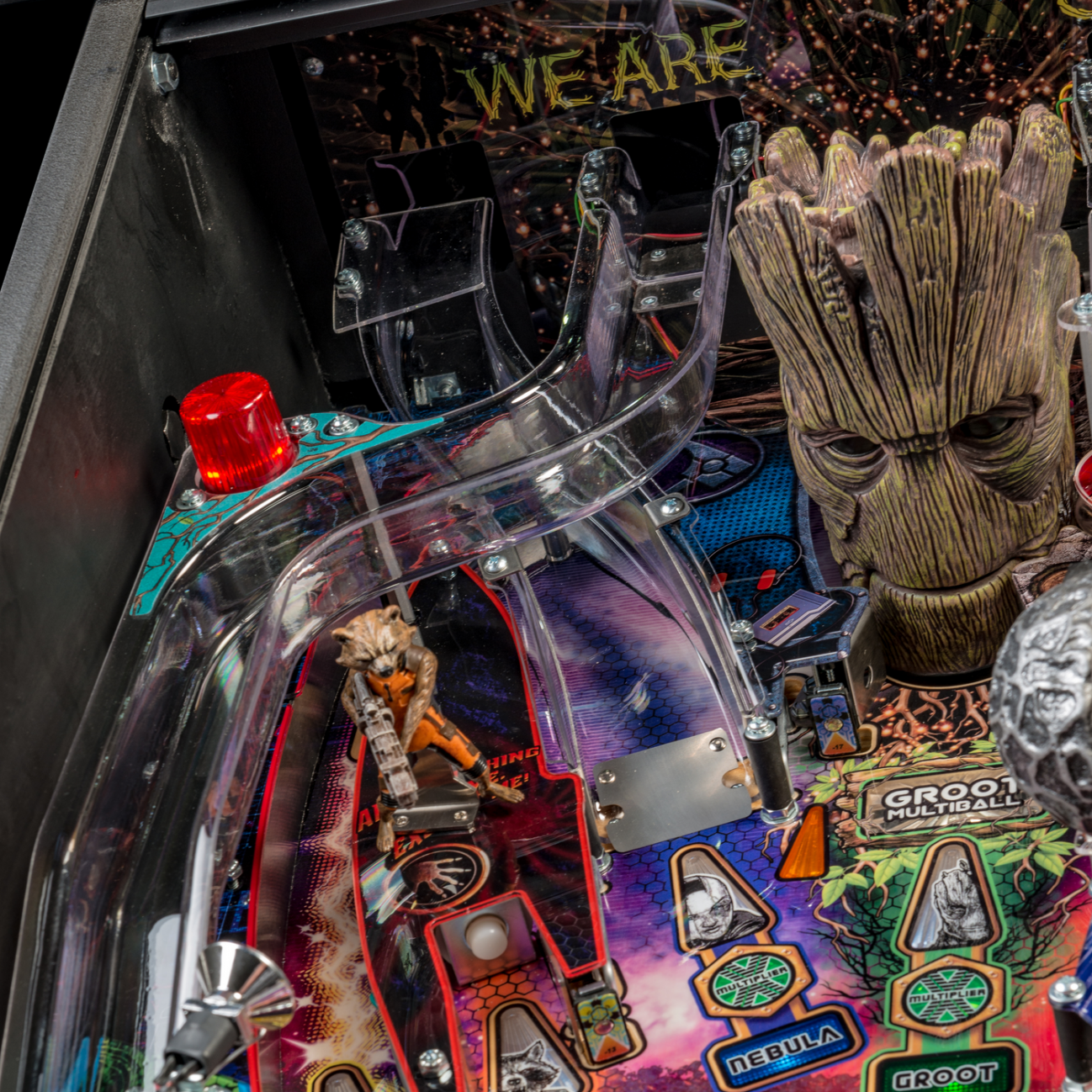 2017 Guardians of the Galaxy Pro Pinball Machine by Stern