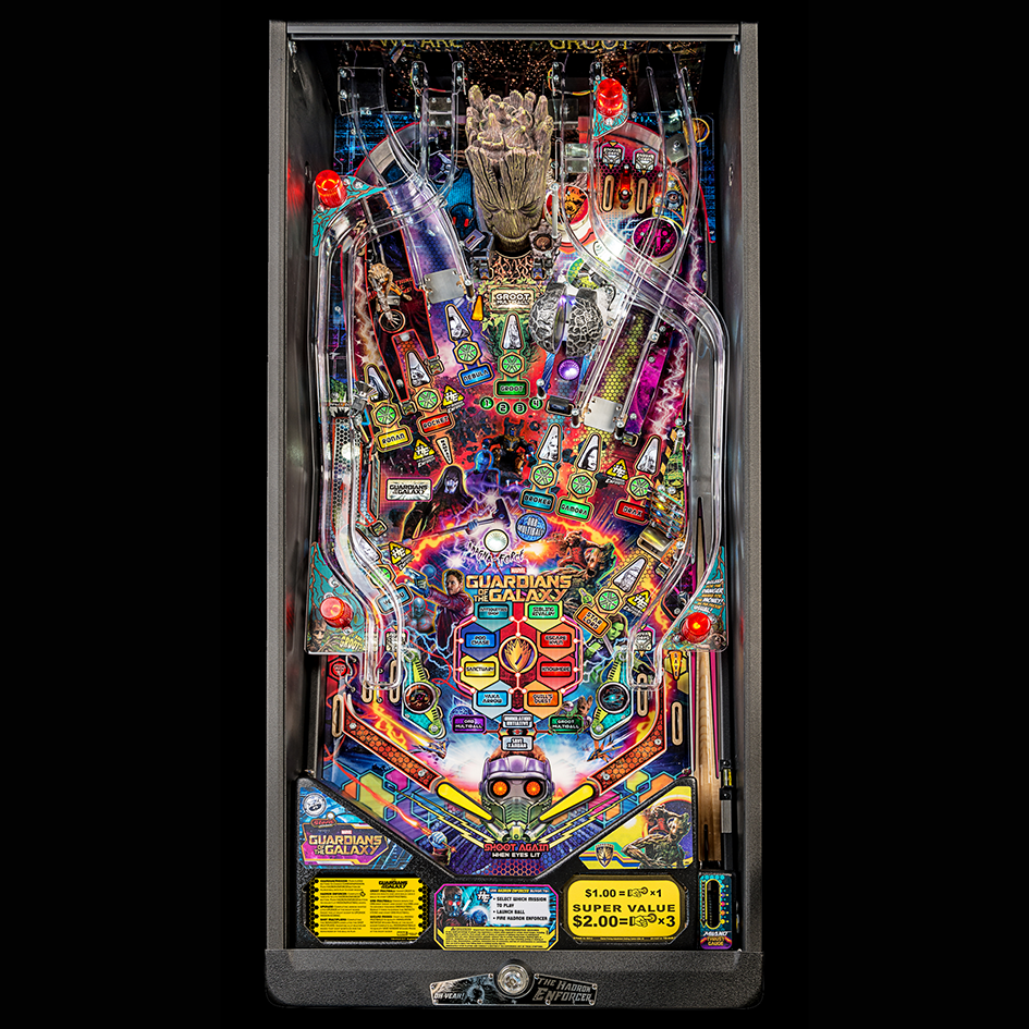 2017 Guardians of the Galaxy Pro Pinball Machine by Stern