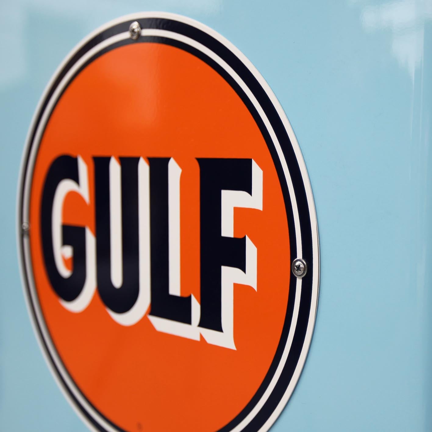 1950s Gulf Gas Pump