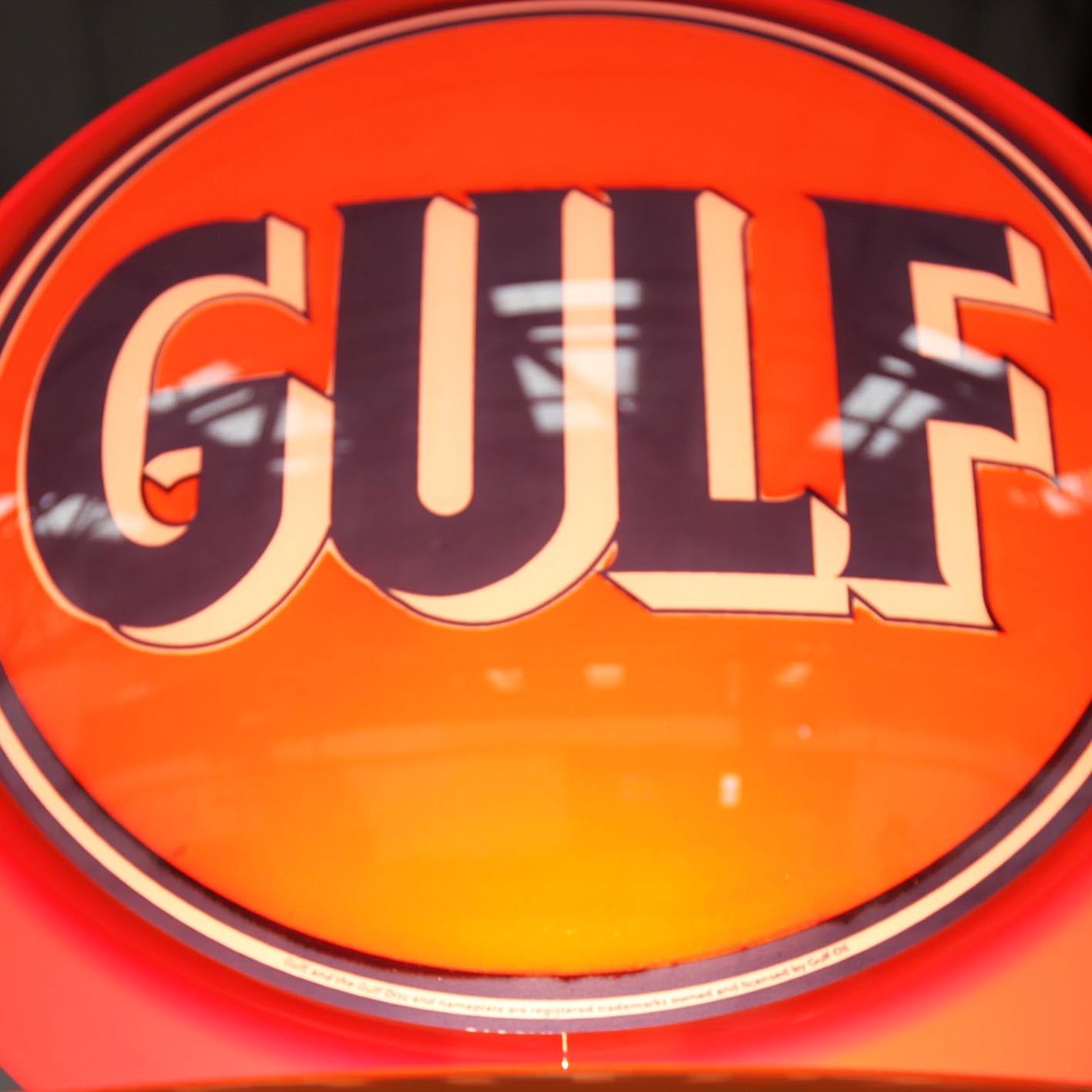 1950s Gulf Gas Pump