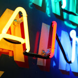 Vintage 1950s Neon Hy-Klas Paints Sign