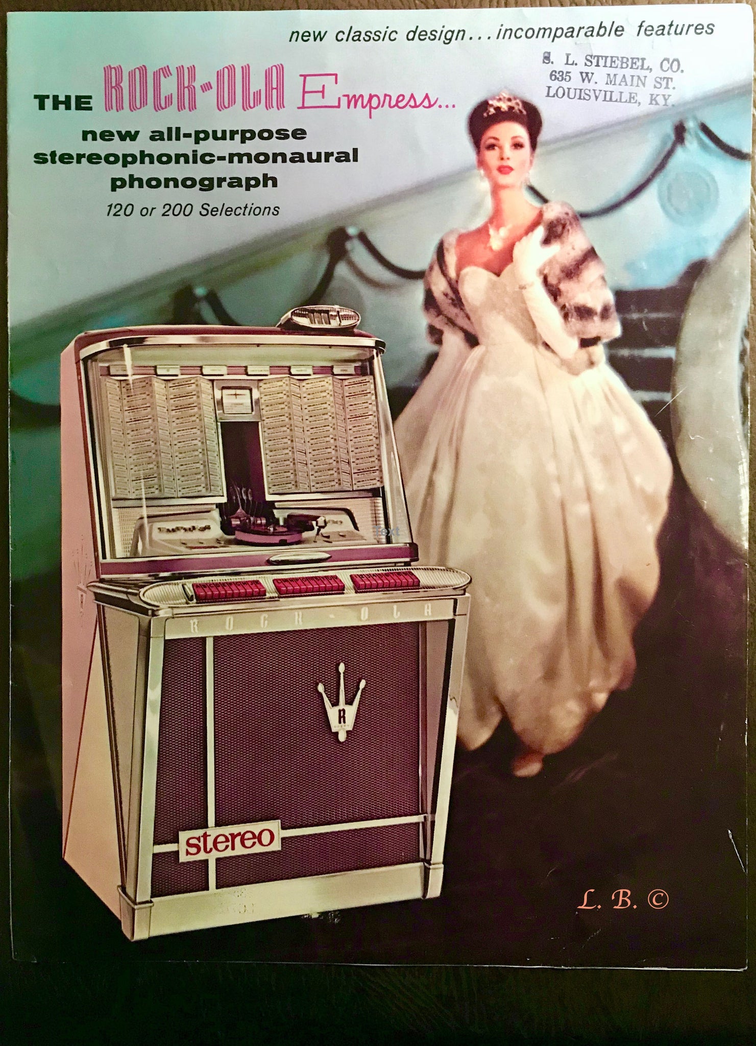 Original 1962 Rock-Ola Empress 1497 Jukebox