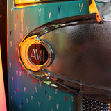 Original 1958 AMI I 200 Vinyl Jukebox with Spearmint Trim