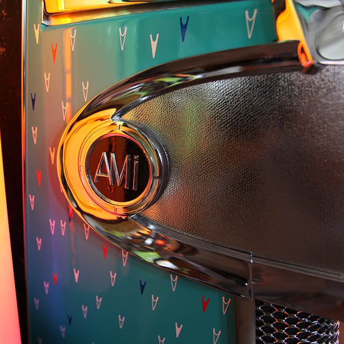 1958 AMI I 200 Vinyl Jukebox with Spearmint Trim