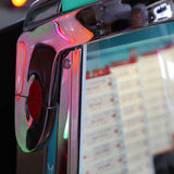 Original 1958 AMI I 200 Vinyl Jukebox with Spearmint Trim