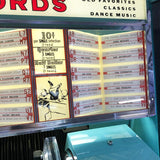 Original 1958 Seeburg 161 Vinyl Jukebox