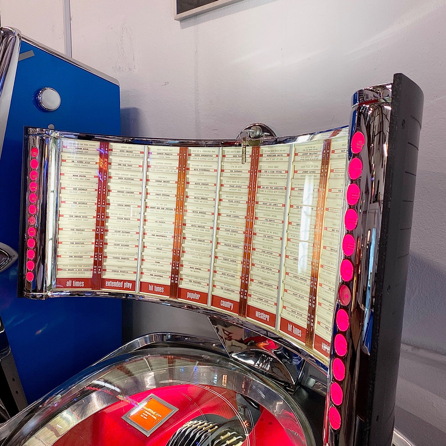 1962 AMI II Continental 200 Vinyl Jukebox