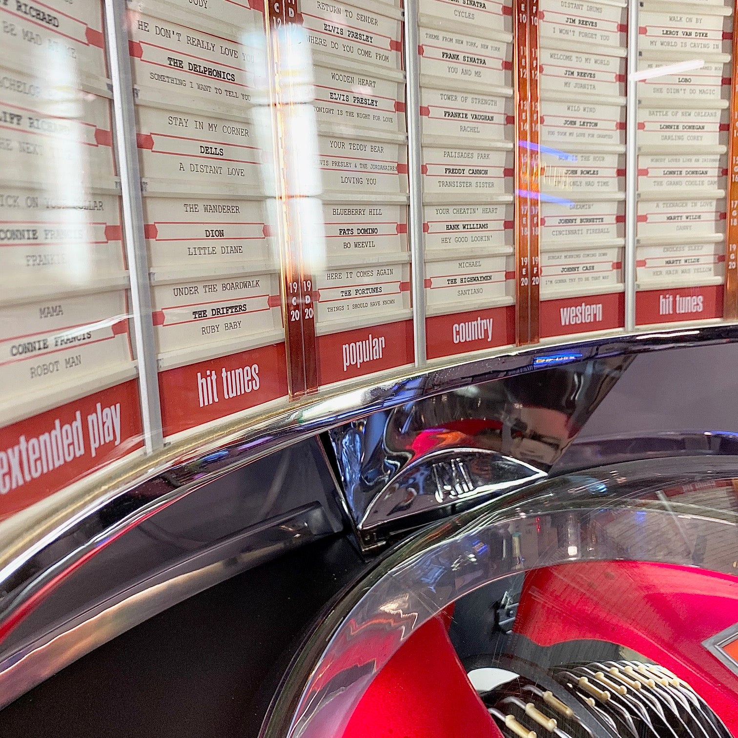 1962 AMI II Continental 200 Vinyl Jukebox