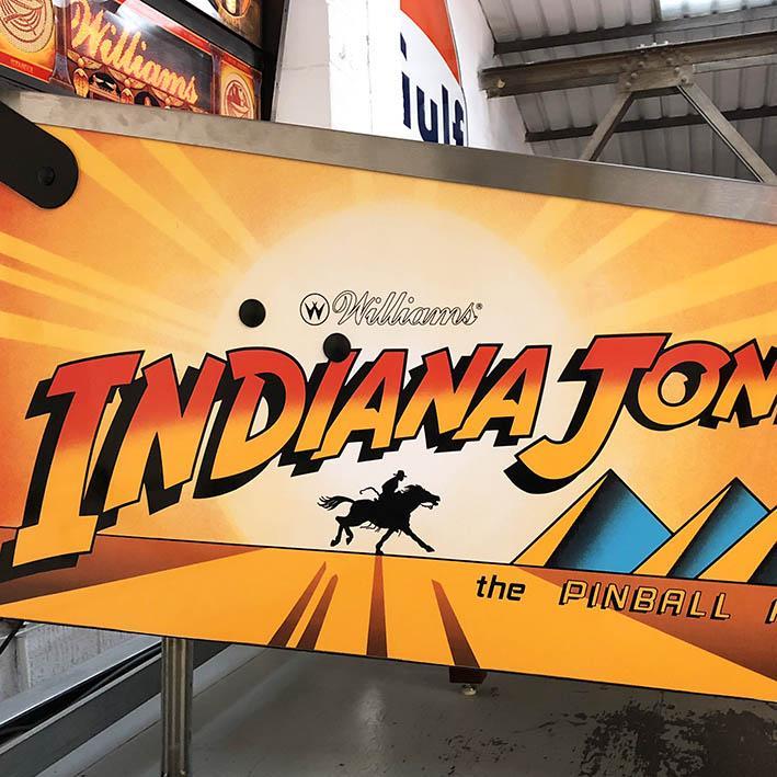 1993 Indiana Jones Pinball Machine by Williams