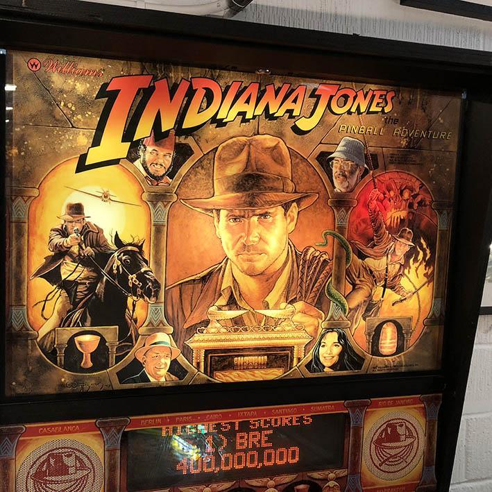 1993 Indiana Jones Pinball Machine by Williams