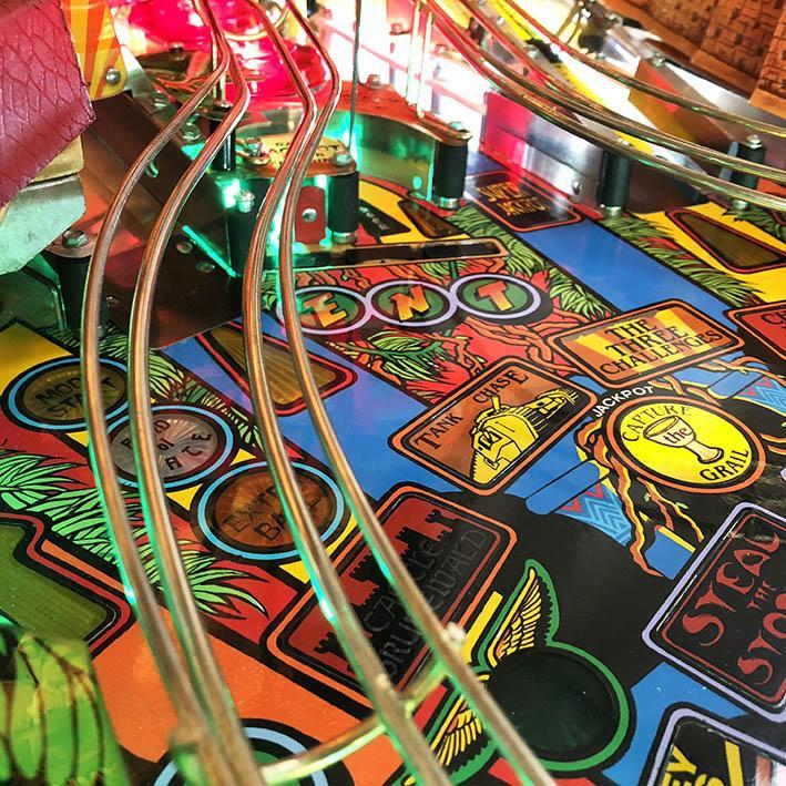 1993 Indiana Jones Pinball Machine by Williams