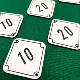 Bar Billiards Table Numbers Score Indicators 2.5cm