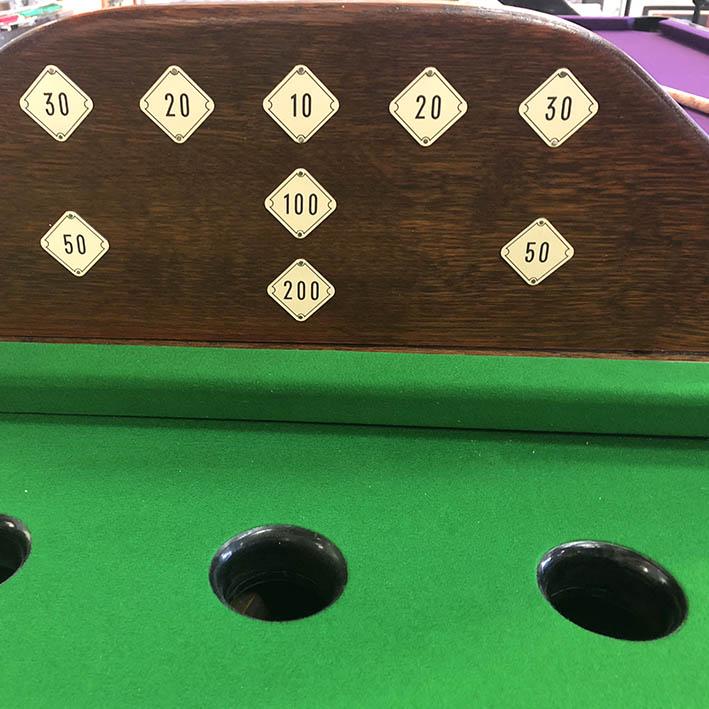 Jelkes Bar Billiards Table Mahogany