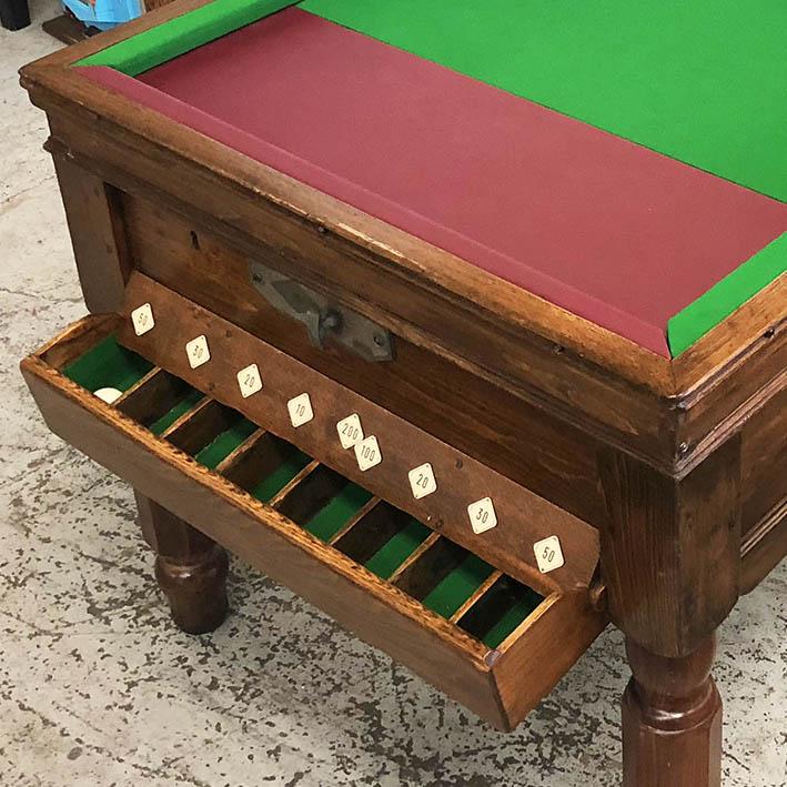 Jelkes Bar Billiards Table Mahogany