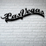 Las Vegas Waterjet Cut Metal 3D Artwork