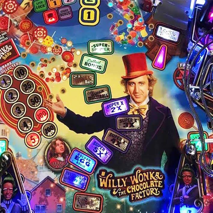 2019 Willy Wonka Limited Edition Pinball Machine by Jersey Jack