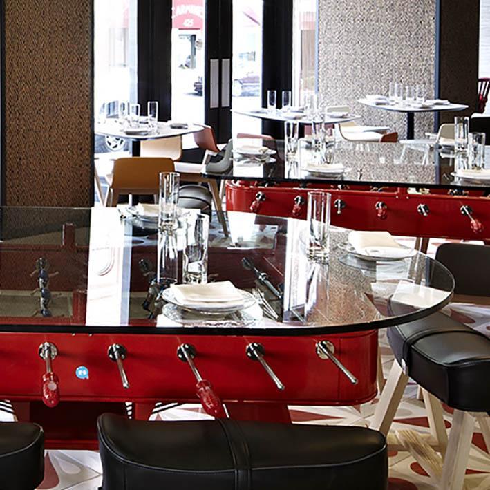 RS2 Dining Oval Indoor Foosball Table