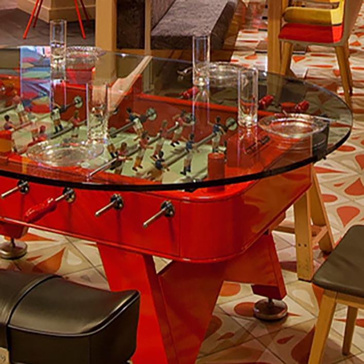 RS2 Dining Oval Indoor Foosball Table