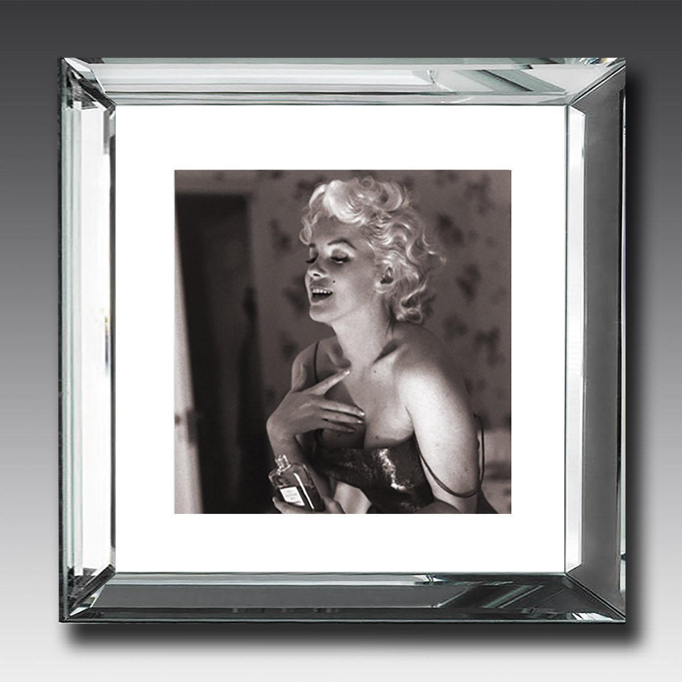 Marilyn Monroe Chanel No.5 Mirror Frame Picture