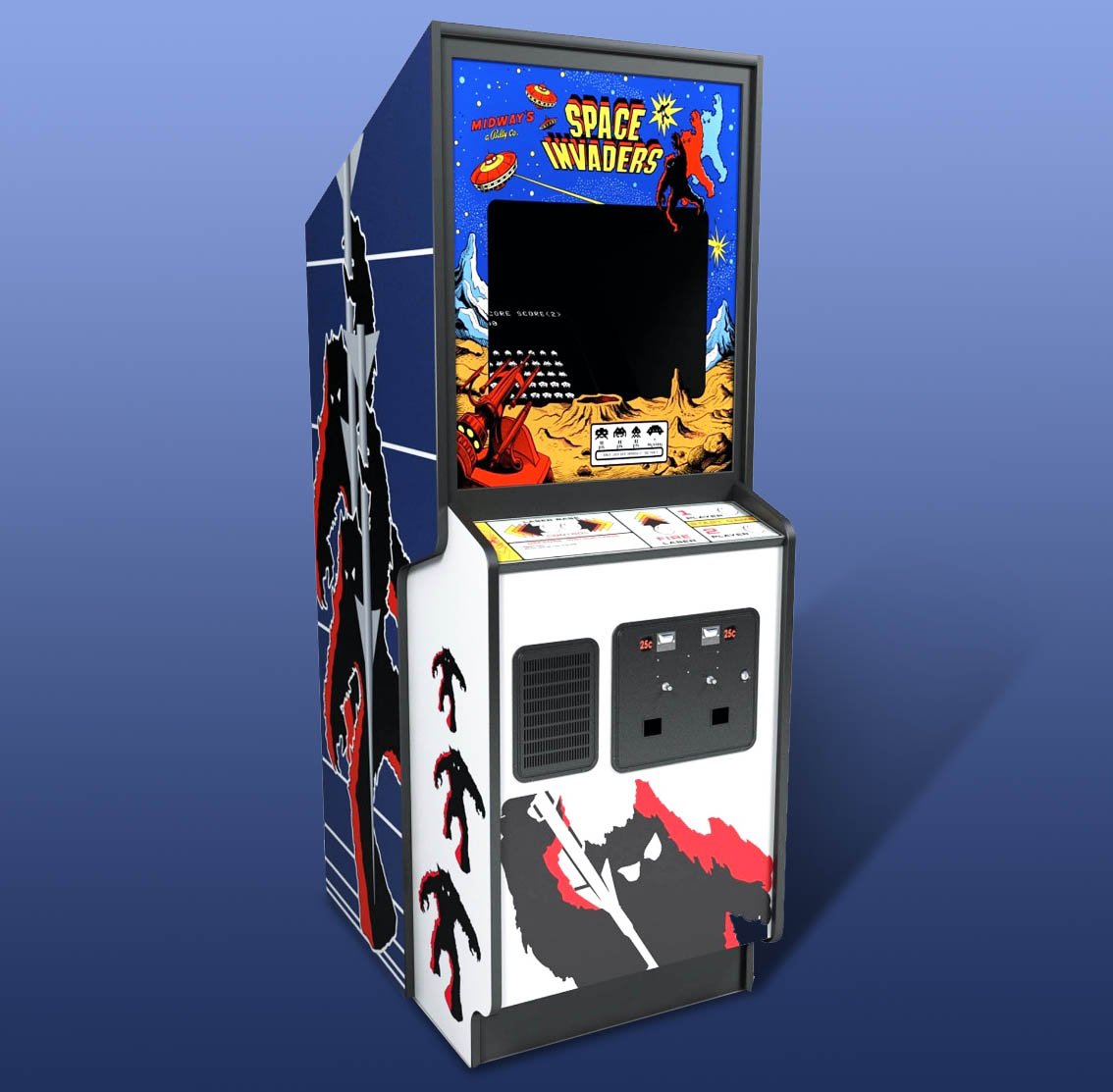Space Invaders Arcade Machine by Midway