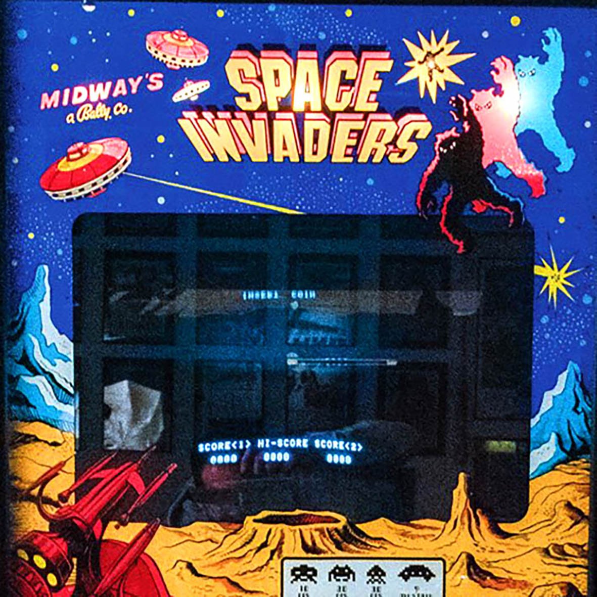 1978 Space Invaders Arcade Machine by Midway