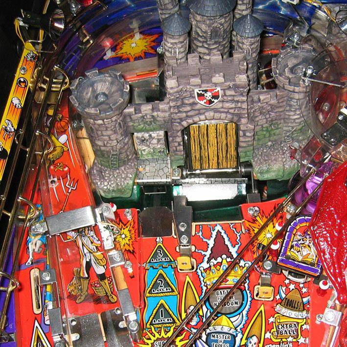 1997 Medieval Madness Pinball by Williams