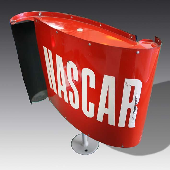 Nascar Revolving Sign