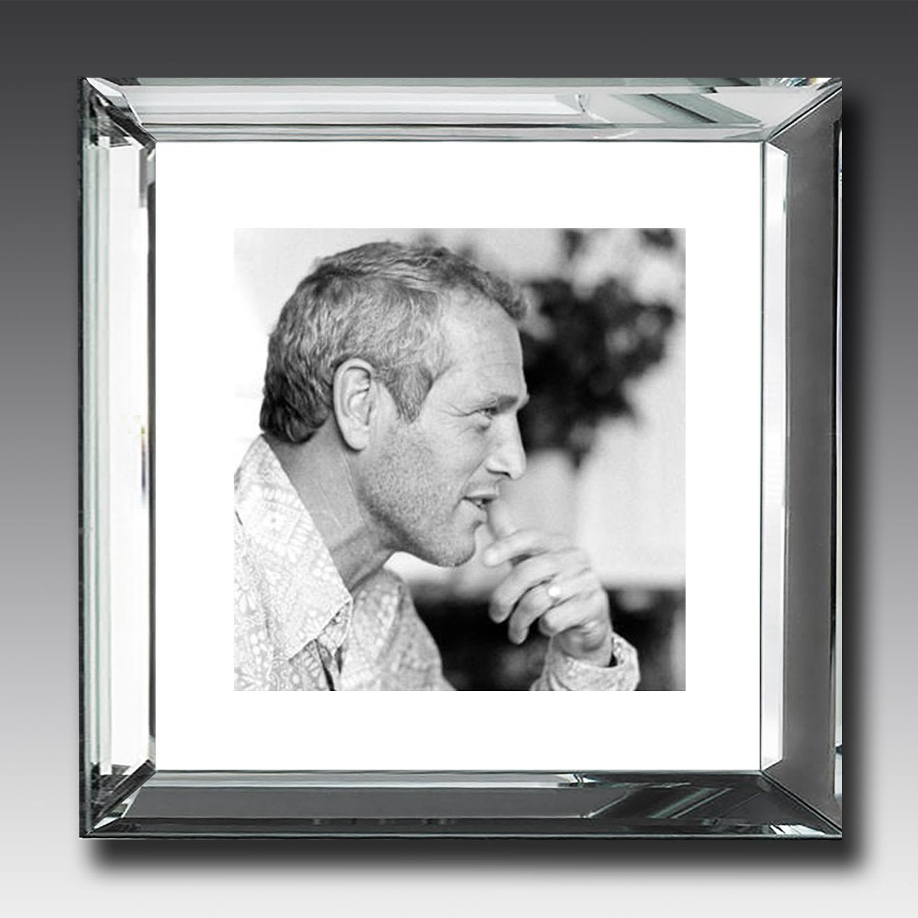 Paul Newman - Mirror-Frame Picture