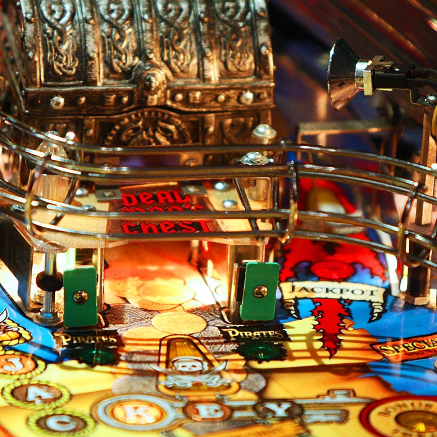 2006 Pirates of the Caribbean Pinball Machine by Stern