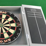 Painted Farrow & Ball Darts Cabinet - Square Top