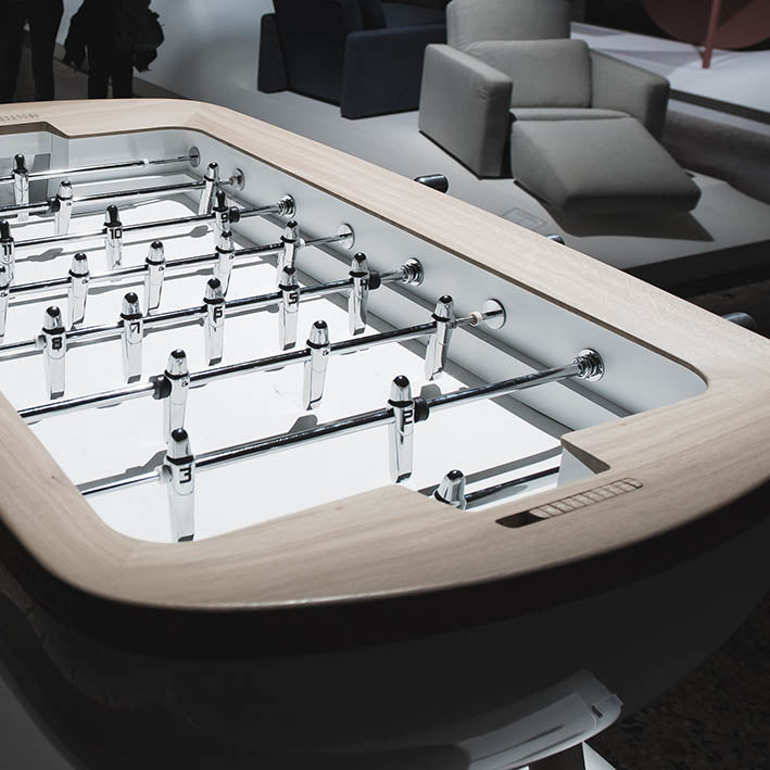 Debuchy The Pure Foosball Table in White